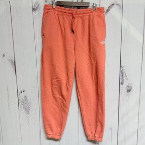 The North Face Women’s Half Dome Fleece Sweatpants Large Coral EUC